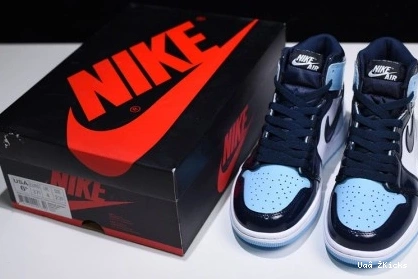 UNC   Leather Patent Air Chill 5415 Jordan Trendsetting CD0461- 1 Blue 336 0630
